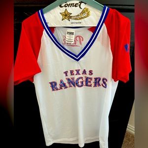 Texas Rangers VS Pink jersey